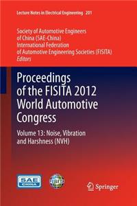 Proceedings of the Fisita 2012 World Automotive Congress