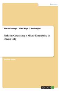 Risks in Operating a Micro Enterprise in Davao City