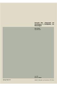 Versuche über Längsschub und Querbiegung in Druckplatten von Betonträgern