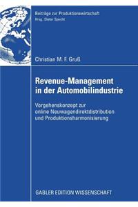 Revenue-Management in Der Automobilindustrie