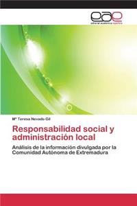 Responsabilidad social y administración local