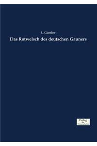 Rotwelsch des deutschen Gauners
