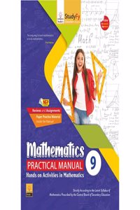 StudyFy CBSE Class 9th Mathematics Lab Manual for 2024 Exam
