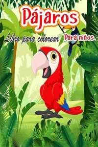 Libro para colorear de pajaros para ninos
