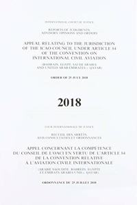 Appeal relating to the jurisdiction of the ICAO Council under article 84 of the Convention on International Civil Aviation