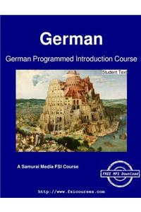 German Programmed Introduction Course - Student Text