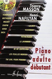 Piano pour adulte debutant+ 2cd - piano