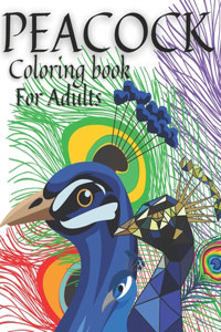 Peacock Coloring Book For Adults
