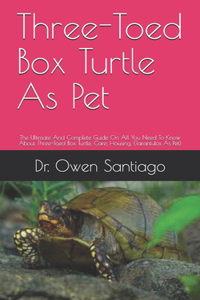 Three-Toed Box Turtle As Pet