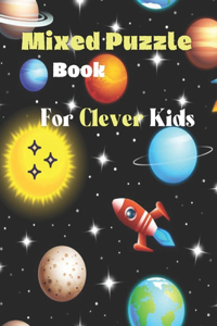 Mixed Puzzle Book for Clever Kids