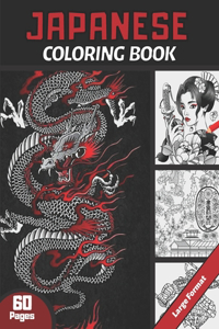 Japanese Coloring Book