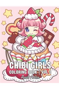 Chibi Girls Coloring Book Vol 3