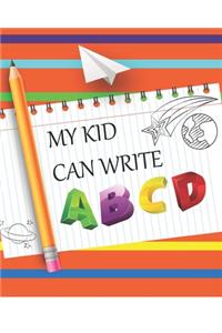 My Kids Can Write ABCD