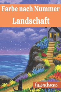 Farbe nach Nummer Landschaft Erwachsene