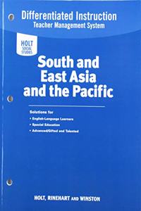 Diff Inst/Syst Hss: S&e Asia 2007