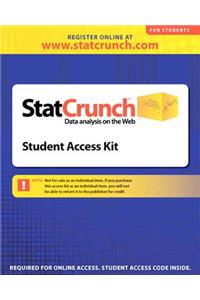 Statcrunch -- Standalone Access Card (12-Month Access)