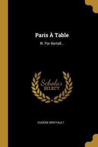 Paris À Table