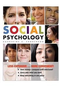 Social Psychology, Binder Version