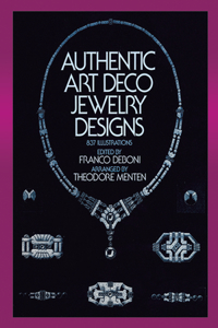 Authentic Art Deco Jewelry Designs: 837 Illustrations