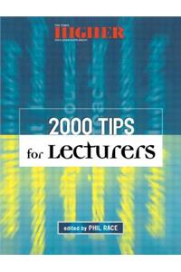 2000 Tips for Lecturers