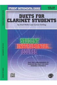 Student Instrumental Course Duets for Clarinet Students