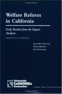 Welfare Reform in California