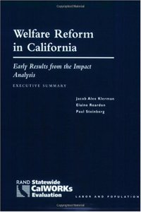 Welfare Reform in California