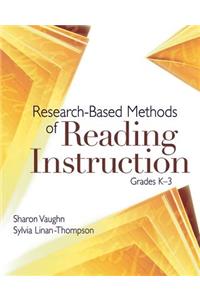 Research-Based Methods of Reading Instruction, Grades K-3