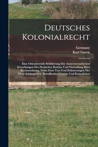 Deutsches Kolonialrecht