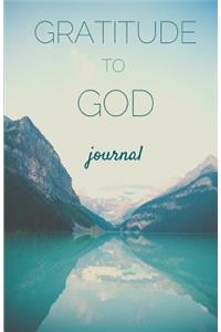 Gratitude to God Journal