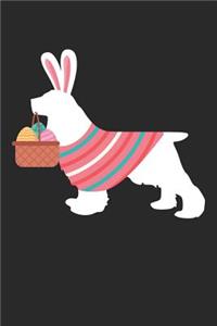 Cocker Spaniel Notebook - Easter Gift for Cocker Spaniel Lovers - Cocker Spaniel Journal