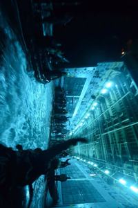 Inside US Navy Amphibious Transport Dock USS Anchorage (LPD-23) Journal