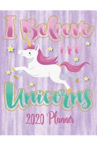 I Believe In Unicorns - 2020 Planner