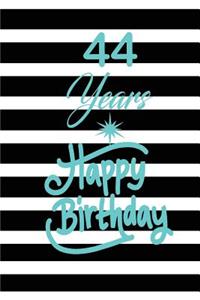 44 years happy birthday