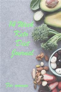 14 Week Keto Diet Journal for Women