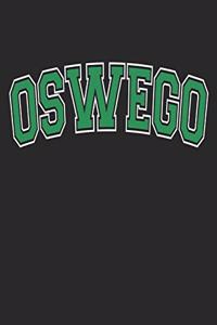 Oswego Notebook Journal Black and Green