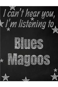 I can't hear you, I'm listening to Blues Magoos creative writing lined notebook