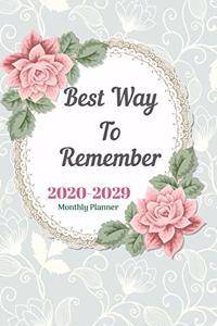 Best Way To Remember Notebook Diary