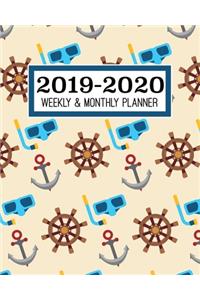 2019-2020 Weekly & Monthly Planner