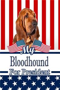 My Bloodhound for President