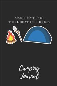 Make Time for the Great Outdoors - Camping Journal