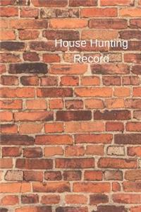 House Hunting Record