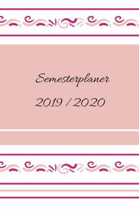 Semesterplaner 2019/ 2020 - Kompakt