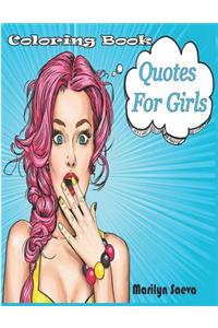 Coloring Book Quotes For Girls