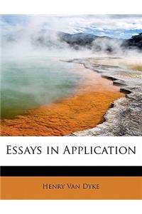 Essays in Application