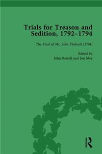 Trials for Treason and Sedition, 1792-1794, Part II Vol 8