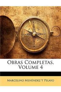 Obras Completas, Volume 4