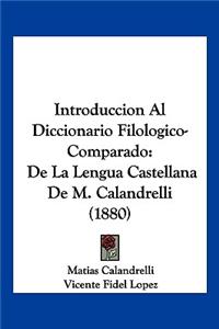 Introduccion Al Diccionario Filologico-Comparado