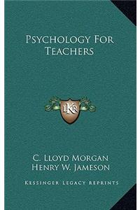 Psychology for Teachers