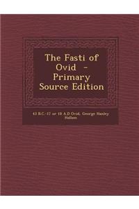 The Fasti of Ovid